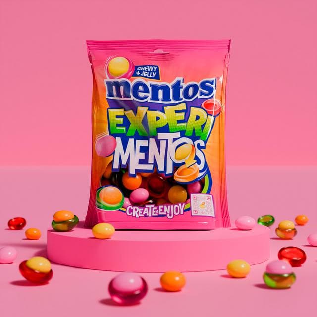 Mentos Chewy + Jelly 150g Experimentos Sweets - gallery image 3