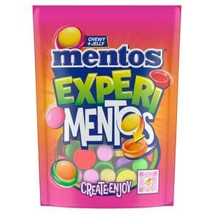 Mentos 150g Experimentos Chewy + Jelly Sweets