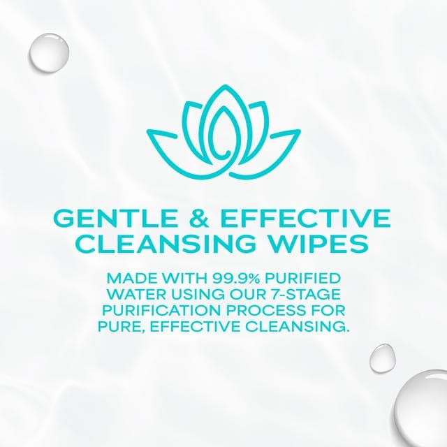 WaterWipes 28 x Sensitive Fragrance Free Feminine Wipes - gallery image 3