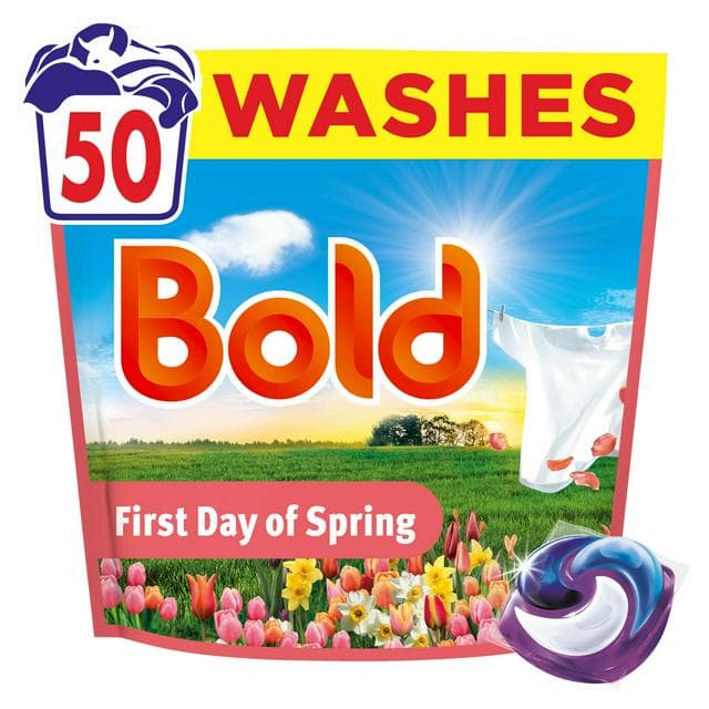 Bold 50 Washes First Day of Spring Liquid Capsule Pods - gallery image 1