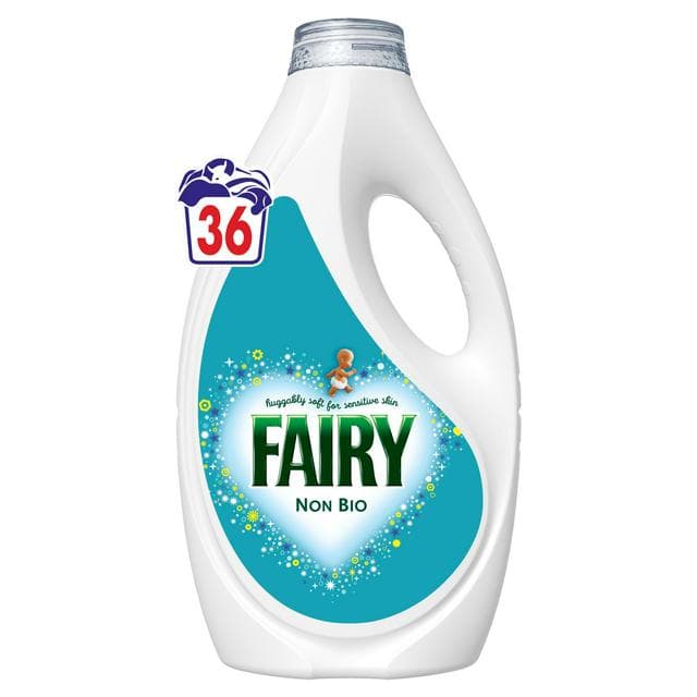Fairy Non Bio 36 Washes Liquid Detergent Gel - gallery image 1