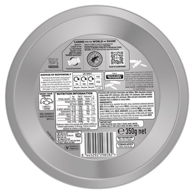 Quality Street 350g Small Metal Tin - gallery image 4