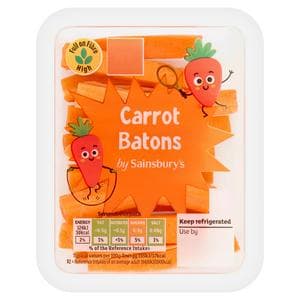 Sainsbury's Carrot Batons 80g