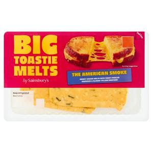 Sainsbury's 2 x NYC Toastie Melts 140g