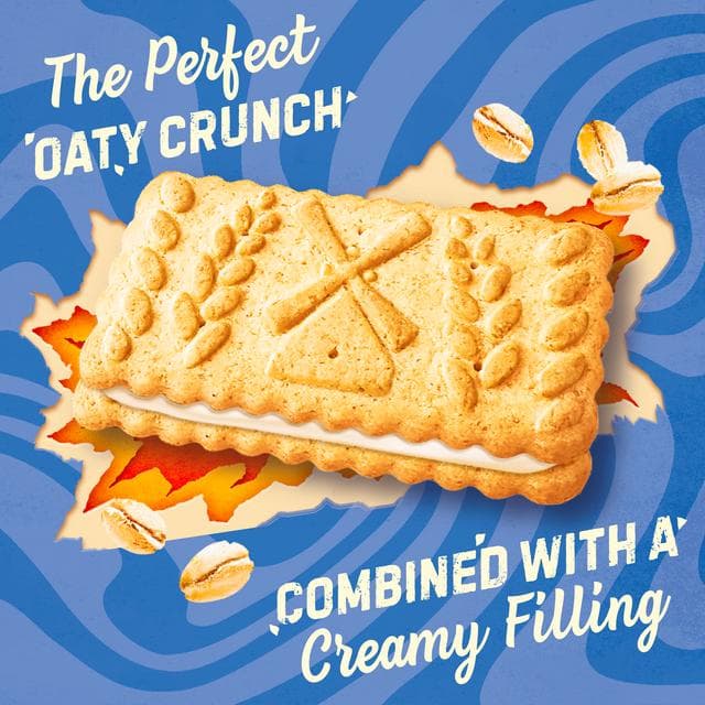 McVitie's Hobnobs 100g Oaty Milky Biscuits - gallery image 2
