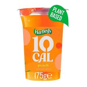 Hartley's 10 Cal 175g Peach Flavour Jelly