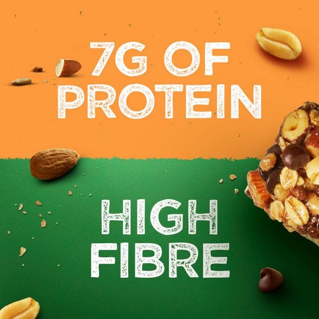 Nature Valley 4 x 36g Protein + Fibre Chocolate & Orange Flavour Bars - gallery image 2