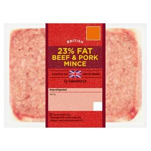 Sainsbury's 500g Beef & Pork Mince