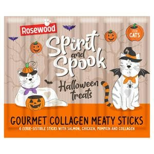 Rosewood Spirit & Spook 6 x 5g Collagen Halloween Cat Treats