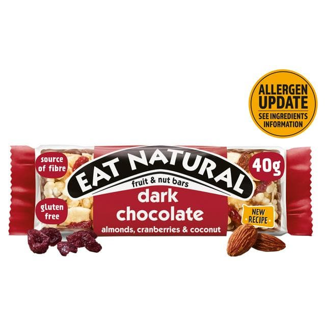 Eat Natural 40g Dark Chocolate Fruit & Nut Bars - gallery image 1
