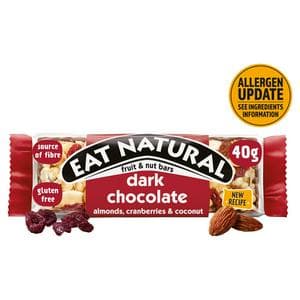 Eat Natural 40g Dark Chocolate Fruit & Nut Bars