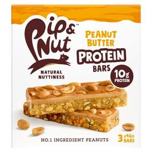 Pip & Nut 3 x 46g Peanut Butter Multipack Protein Bars