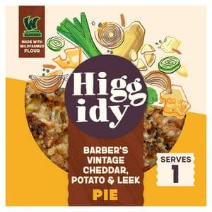 Higgidy 200g Barber's Vintage Cheddar, Potato & Leek Pie