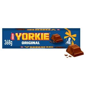 Yorkie 8 x Milk Chocolate Bar Giant Carton 368g