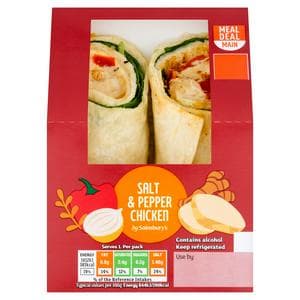 Sainsbury's Salt & Pepper Chicken Wrap