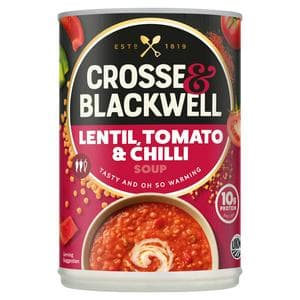 Crosse & Blackwell 400g Lentil Tomato & Chilli Soup