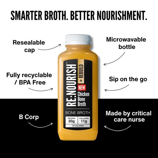 Re:Nourish +Rebuild 500g Chicken Bone Broth Soup - gallery image 3