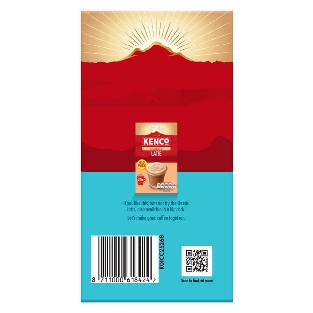 Kenco 20 x Iced Hot Salted Caramel Latte Instant Coffee Sachets - gallery image 5