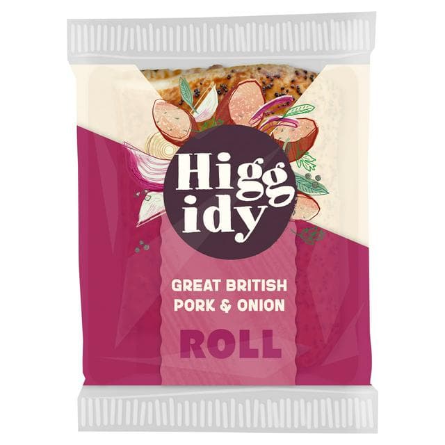Higgidy 130g Great British Pork & Onion Sausage Roll - gallery image 1