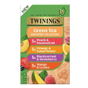 Twinings 20 x Green Tea Discovery Collection Tea Bags 35g