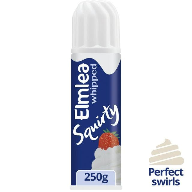 Elmlea 250ml Whipped Squirty Double Cream - gallery image 1