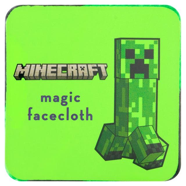 Bathtime Buddies Minecraft Magic Facecloth - gallery image 1