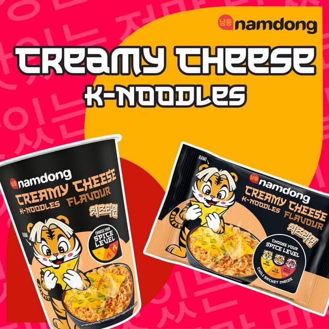 Namdong 84g Creamy Cheese Noodle Pot - gallery image 2