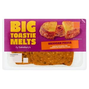 Sainsbury's 2 x Mexican Toastie Cheese Slice Melts 140g