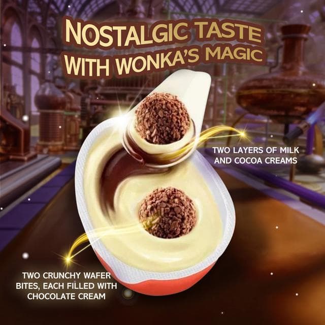 Kinder Joy 20g Wonka Chocolate Egg - gallery image 2