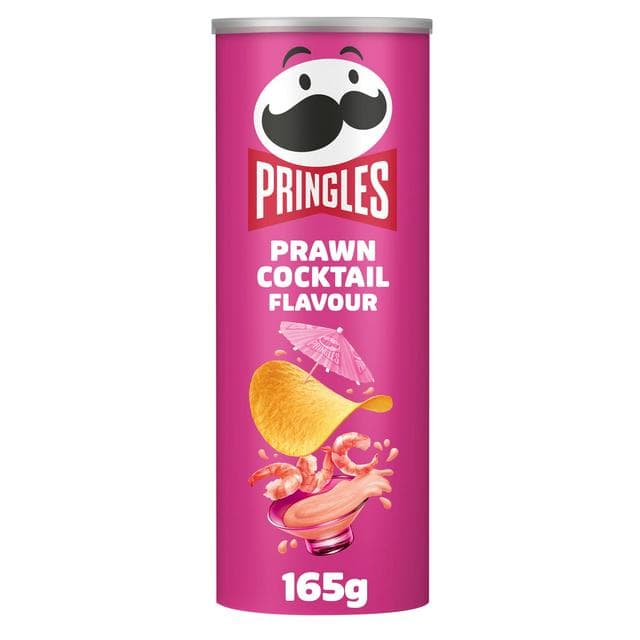 Pringles 165g Prawn Cocktail Sharing Crisps - gallery image 1