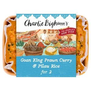 Charlie Bigham's 750g Goan King Prawn Curry & Pilau Rice