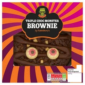 Sainsbury's 325g Triple Chocolate Monster Brownie