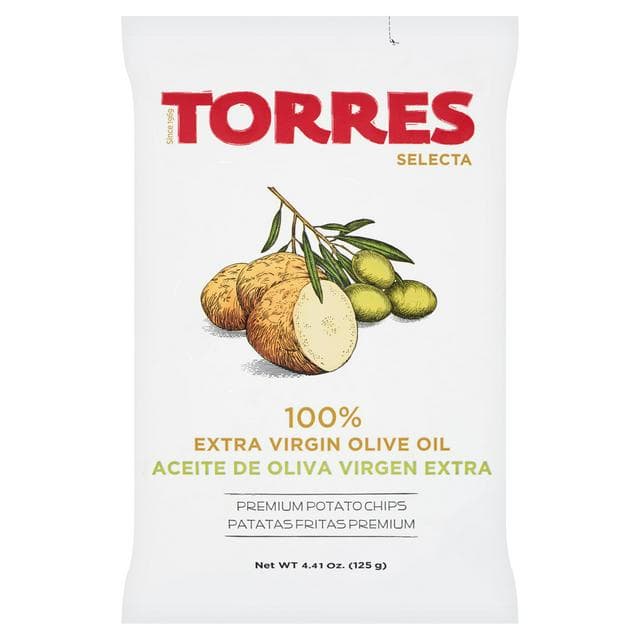 Torres 125g Extra Virgin Olive Oil Sharing Crisps - gallery image 1
