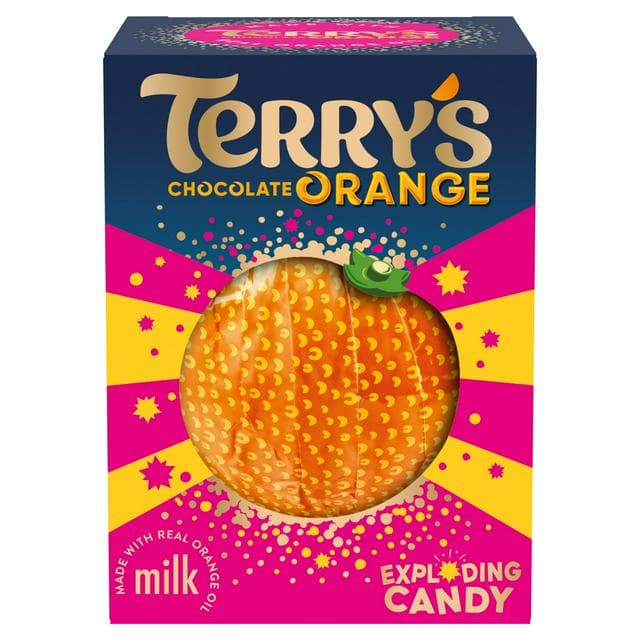 Terry's Chocolate Orange 147g Exploding Candy Ball - gallery image 1