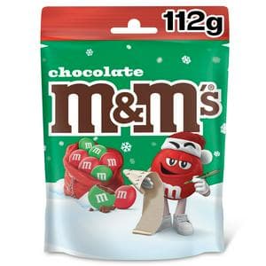M&M's 112g Christmas Chocolate Bag