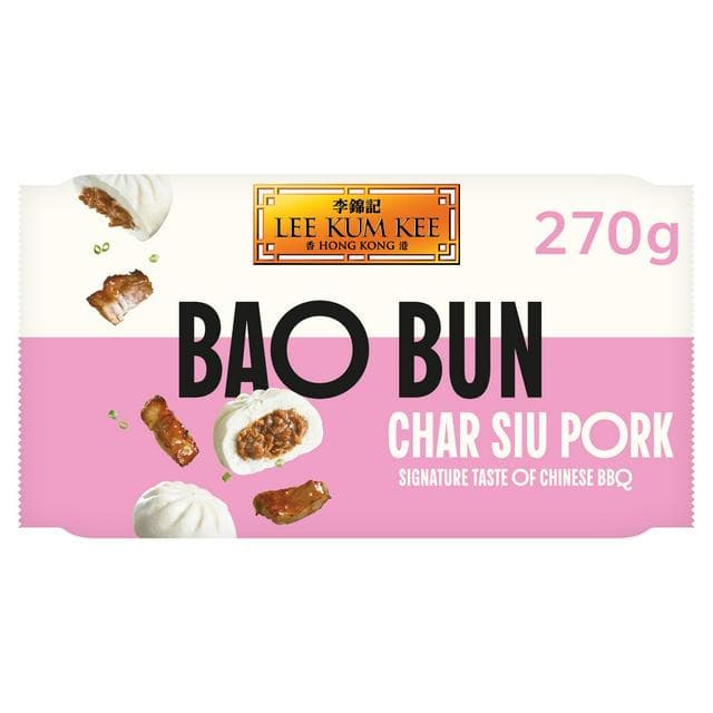 Lee Kum Kee 6 x Char Siu Pork Bao Bun 270g - gallery image 1