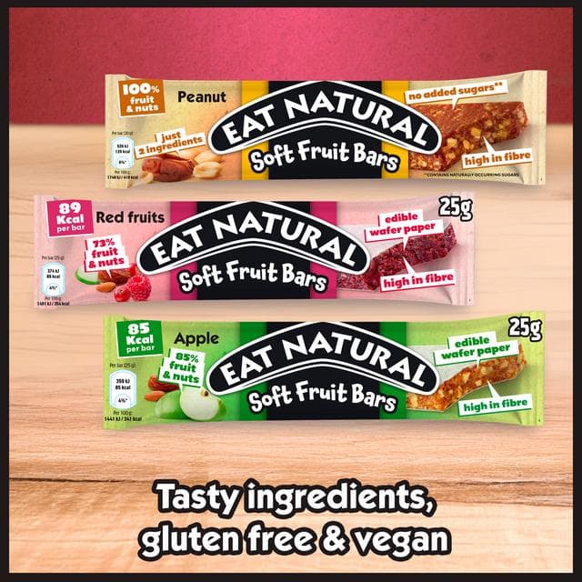 Eat Natural 4 x 25g Red Fruits Multipack Soft Fruit Bars - gallery image 6