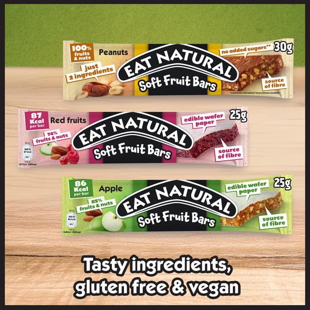Eat Natural 4 x 25g Apple Multipack Soft Fruit Bars - gallery image 6