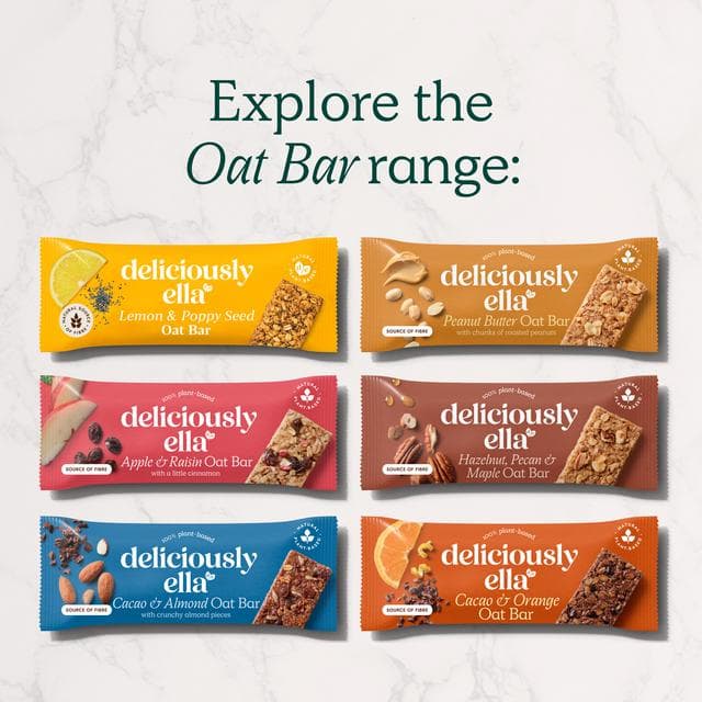 Deliciously Ella 3 x 50g Ginger Spiced Oat Bars - gallery image 5