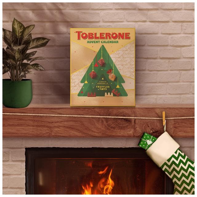 Toblerone 204g Chocolate Truffles & Tiny's Christmas Advent Calendar - gallery image 2