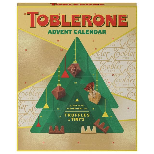 Toblerone 204g Chocolate Truffles & Tiny's Christmas Advent Calendar - gallery image 3