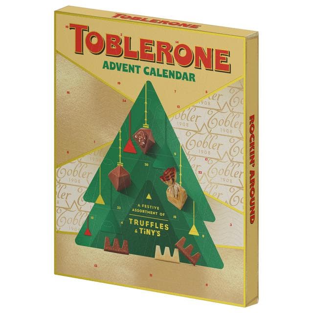 Toblerone 204g Chocolate Truffles & Tiny's Christmas Advent Calendar - gallery image 4