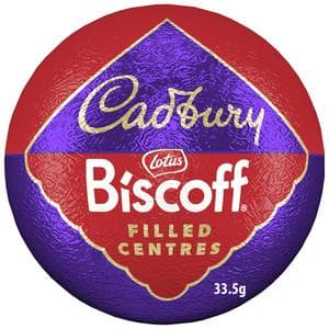 Cadbury Biscoff 33.5g Filled Centres Chocolate