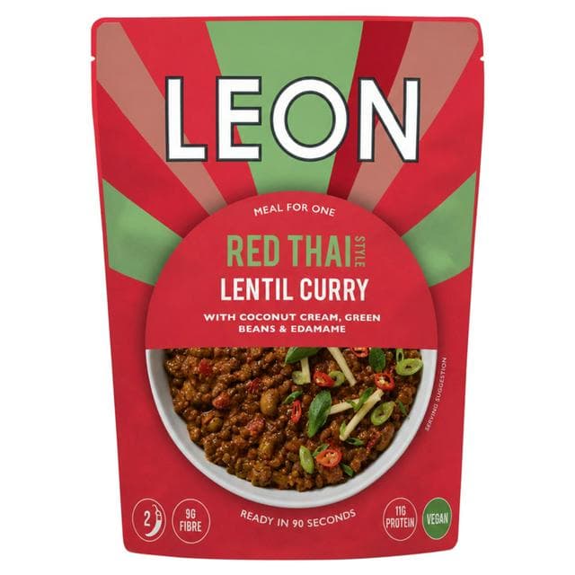 Leon 250g Red Thai Style Lentil Curry Meal Kit - gallery image 1