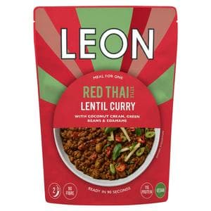 Leon 250g Red Thai Style Lentil Curry Meal Kit