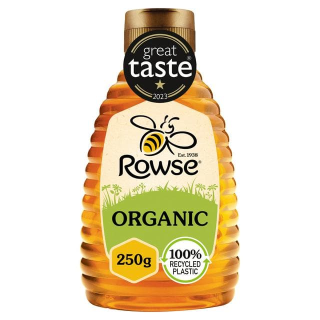 Rowse 250g Organic Honey - gallery image 1