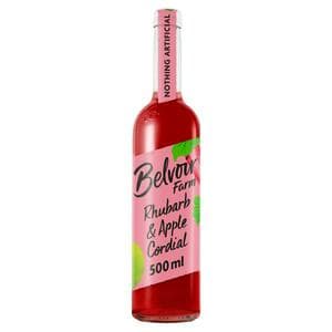 Belvoir 500ml Farm Rhubarb & Apple Cordial Bottle