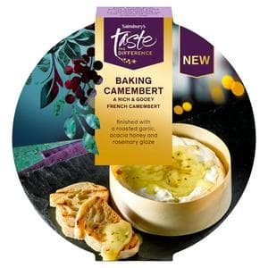 Sainsbury's 280g Honey & Rosemary Camembert Cheese, Taste the Difference