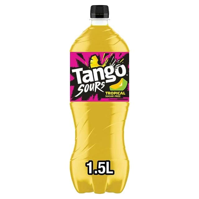 Tango Sours 1.5 Litres Tropical Flavoured Drink Bottle - gallery image 1