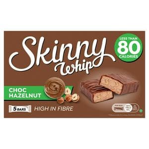 Skinny Whip 5 x 20g Chocolate Hazelnut Multipack Bars